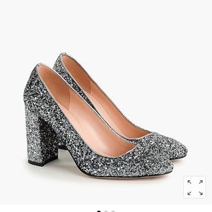 J.Crew Glitter Pumps